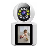 Câmera Wi-fi 4mp Monitor Idosos E Crianças Com Vídeochamada