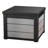 Caja Almacenamiento Contenedor Exterior Tipo Madera 113l 1