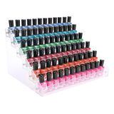 Estante Organizador De Esmalte De Uñas Acrilico Transparent