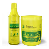 Kit Shampoo E Máscara Capilar Abacachos Forever Liss