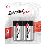 Pilas Alcalinas Mediana Tipo C Energizer Max Blister X 2 