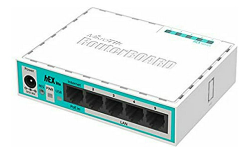 Router Mikrotik Hex Lite 5 Puertos 5 X 10/100 Poe