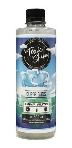 Toxic Shine Shampoo Ice Ph Neutro Lava Auto Moto 600cc