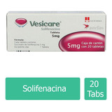 Vesicare 5 Mg Caja Con 20 Tabletas
