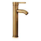 Llave De Baño Con Hiedra Para Baño, Dorado Cepillado