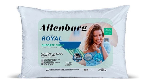 Travesseiro Altenburg Royal 180 Fios 50 Cm X 70 Cm