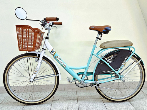 Bicicleta Vintage De Dama Paseo Stark Lady Full Accesorios