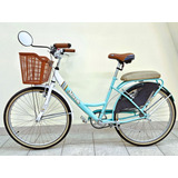 Bicicleta Vintage De Dama Paseo Stark Lady Full Accesorios