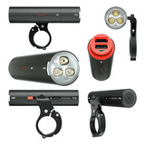 Sinalizador Bike Farol Knog 700 Lumens Luz Forte Recarga Usb