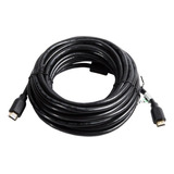 Cable Hdmi 20 Metros 4k Encauchetado Versión 2.0