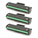 Kit 3x Toner Novo P/ Ml-2165 2165w Ml2162g 3405fw Ml-2164w