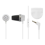 Fone De Ouvido Koss Sparkplug In Ear Com Controle De Volume Cor Branco