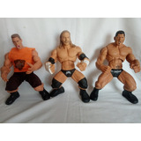 Muñecos D Wwe John Cena Triple H  Y Dave Batista El Animal 