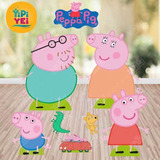 Fiesta Peppa Pig Set Figuras De Coroplast 