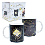 Taza Térmica De Cerámica Harry Potter Mapa Merodeador 325 Ml