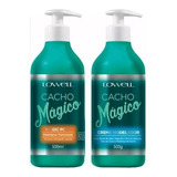 Lowell Shampoo Funcional Cacho Mágico + Creme Modelador 