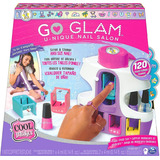 Juego Impresora De Uñas Manicure Go Glam Lujo 120 Diseños