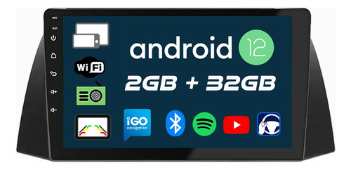 Pantalla Android 9  Chery Tiggo Bt/wifi/gps Cp/aa Camara