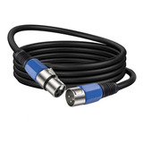 Cabo Xlr Conector Macho Femea 5m Balanceado Preço Atacado