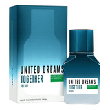Perfume Benetton Together For Him Edt 100ml Importado Orig.