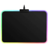 Mouse Pad Tapete Gamer Rgb Luces Led Luminoso 25x35cm 