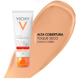 Protetor Solar Facial Com Cor Vichy Uv Pigment Control Fps60