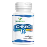 Vitamina B 500mg B1 B2 B3 B5 B6 B9 B7 B12 60 Cápsulas