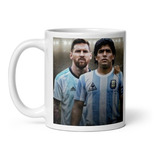 Taza Lionel Messi & Diego Maradona Qatar 2022 Argentina #04