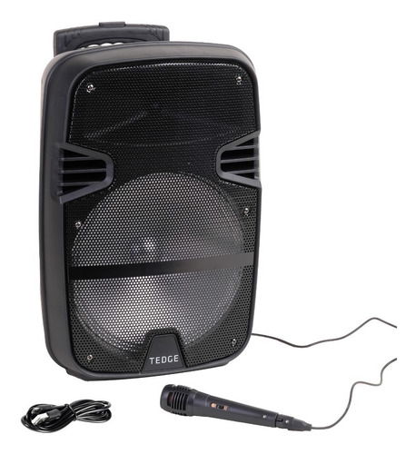 Parlante Karaoke 8 Watts Bluetooth Y Microfono 12 Tedge 