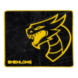 Mouse Pad Gamer Shenlong P1000m 350x250x4mm Microfibra Negro