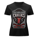 Playera Negra, Hombre Y Mujer Fabulosos Cadillacs Cdmx 2023