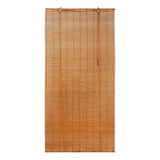 Persiana Enrollable 120x165 Cm Bambú Cedro