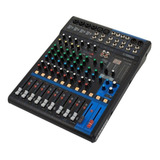 Consola Mixer Yamaha Mg12xu Con Efectos Usb 12 Canales