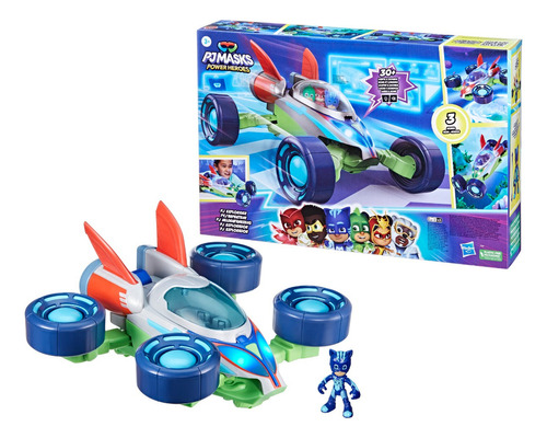 Veículo Pj Masks Com 3 Conversões E 1 Figura F7599 Hasbro