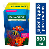 Jabón Líquido Para Manos Palmolive Aquarium Series Repuesto 800ml