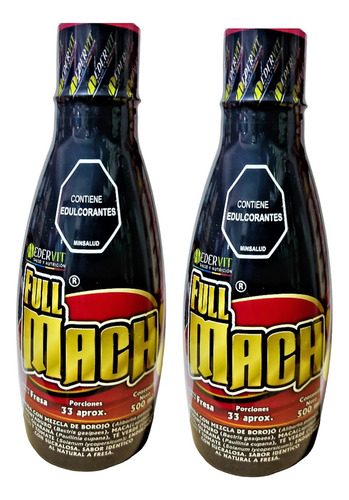 2 Full Mach (full 100) 500ml - mL a $50