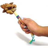 Maracas De Semillas Peruana Con Mango De Madera  Todoaudio 