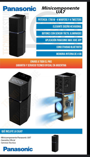 Torre Panasonic Sc-ua7