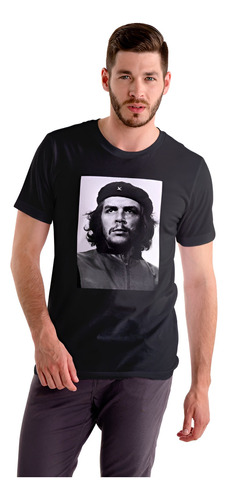 Remera De Algodón Unisex | El Che Guevara Retrato Icónico