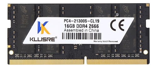 Memoria Ram Para Portátil Ddr4 16gb 2666mhz Sodimm