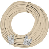 Cable Telefonico Plug A Plug Para Extensiones De 30mt 304100