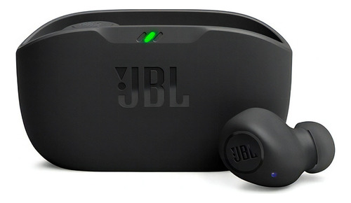 Fone De Ouvido Jbl Wave Buds Bluetooth True Wireless - Preto Cor Preto