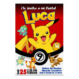 Invitacion Pokemon