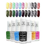  Esmaltes Para Stamping X6 O Estampar Deco Nails Art Varanos