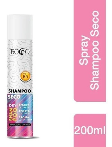 Rocco® Spray Shampoo Seco Shampoo Peinar Sin Enjuague 200ml