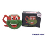 Mug Taza Pocillo Vaso De Las Tortugas Ninja Rapahael En Caja