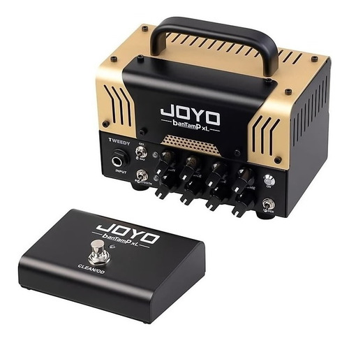 Amplificador Híbrido Joyo Bantamp Vivo Para Guitarra 20w Cor Dourada 220v