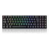 Teclado Zed Pro Rgb Switch Brown Redragon K627p-wns-b Preto