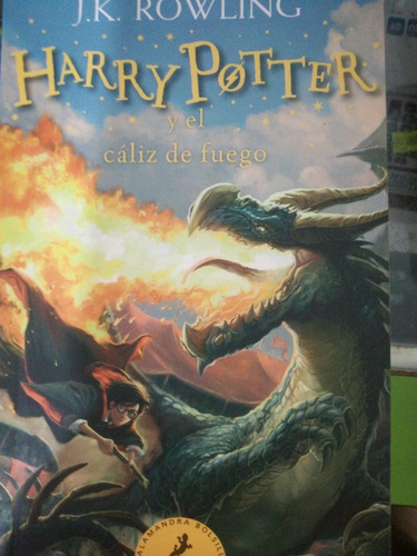 Libro Harry Potter Y El Cáliz De Fuego 4