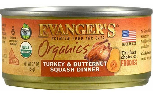 De Evanger Organics Turquía Y Cena De Calabaza Enlatadas Com